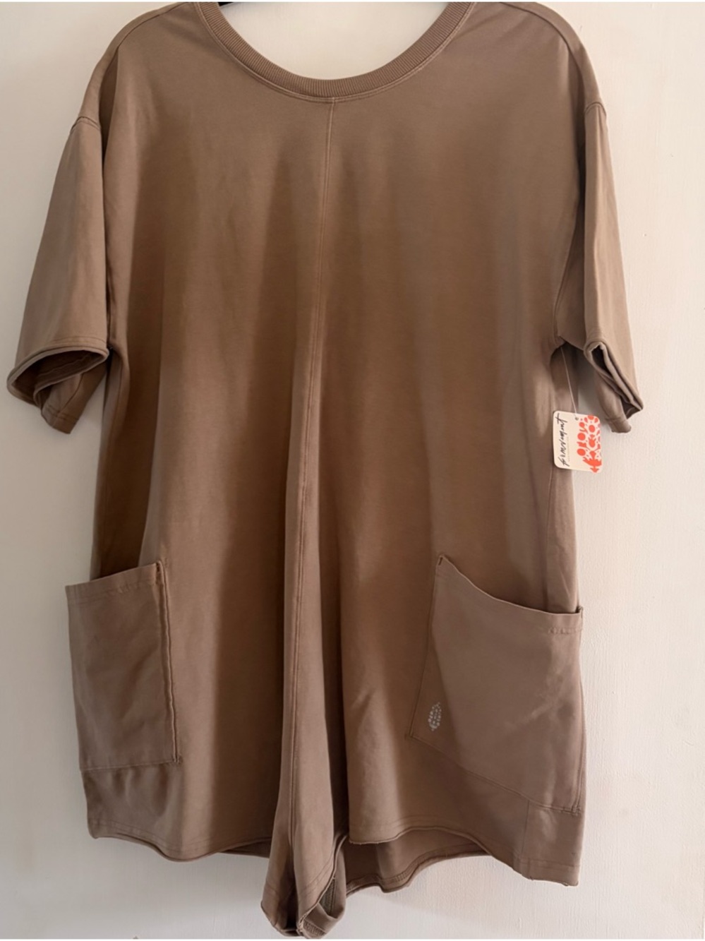 NWT- FP Movement by Free People Hot Shot Tee Romper Medium